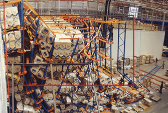 貨物坍塌區域闖入識別