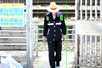 鐵路職員裝智能檢測